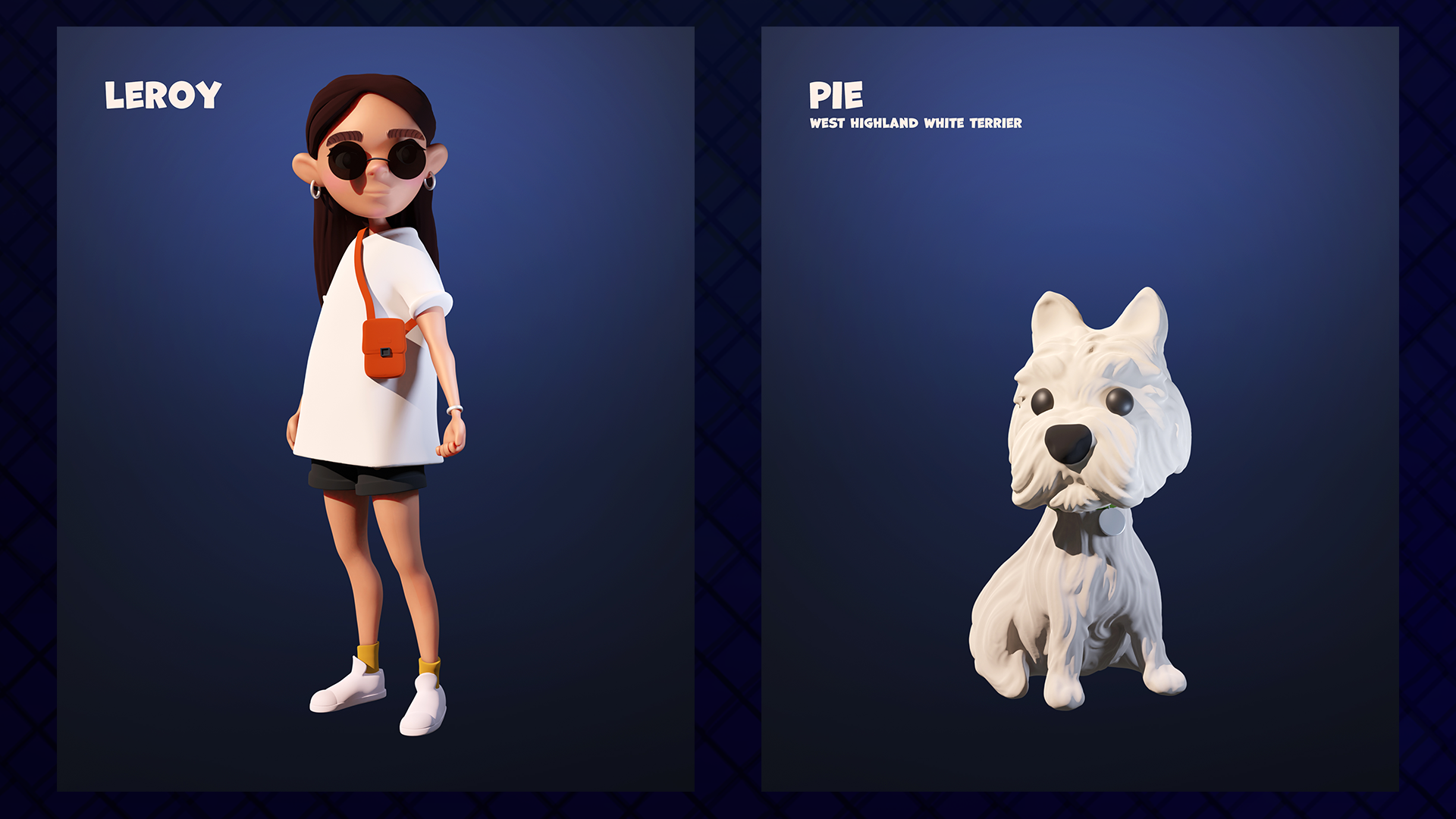 Leroy & Pie — 3D study 2