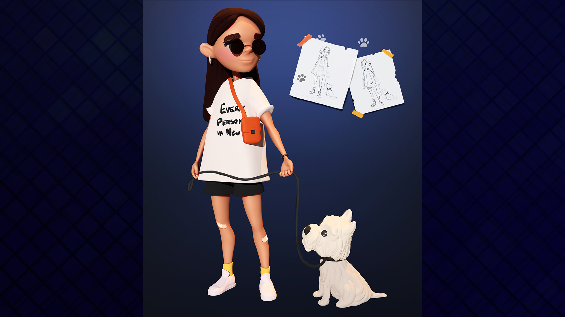 Leroy & Pie — 3D study 3
