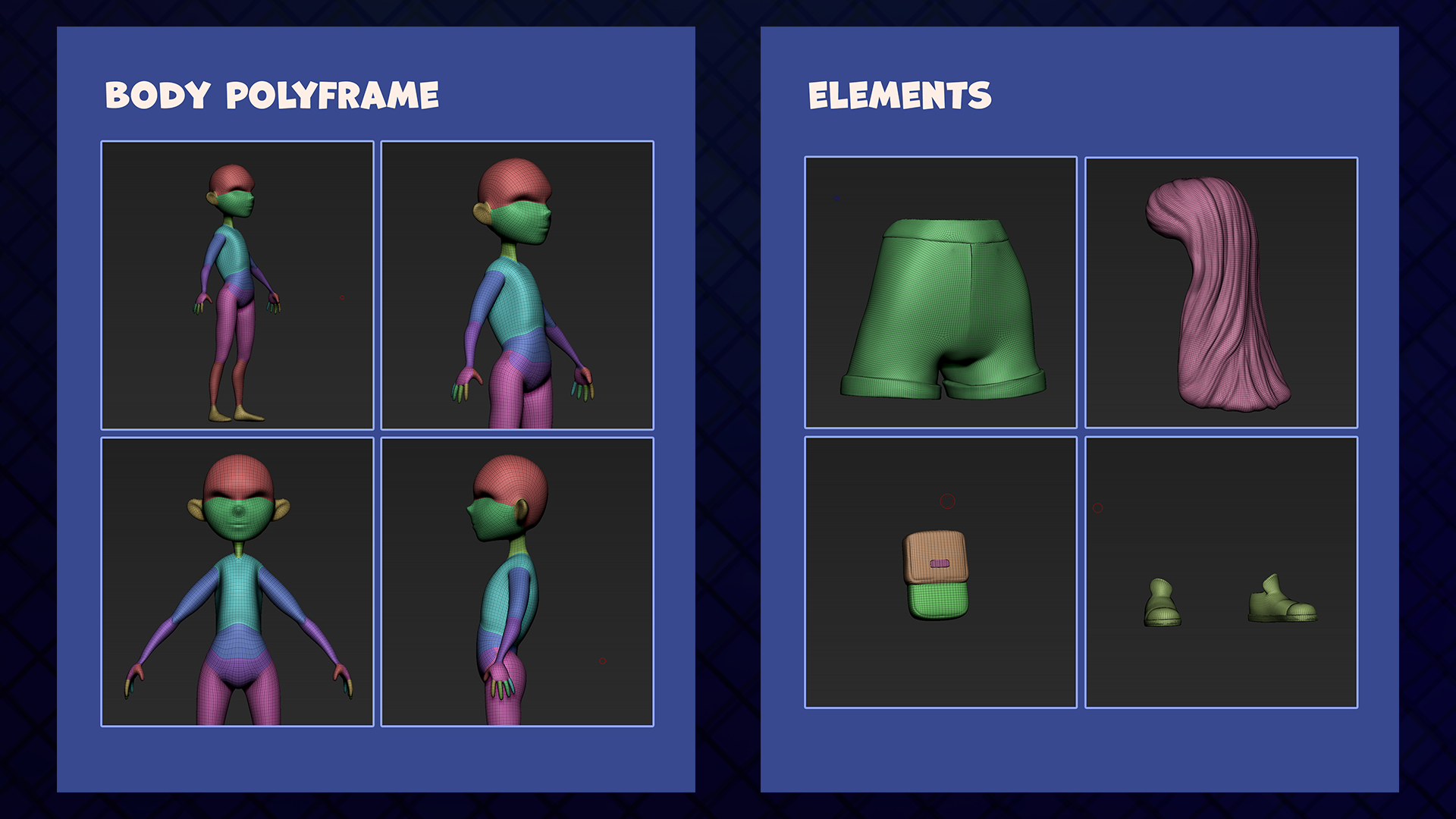 Leroy & Pie — 3D study 4